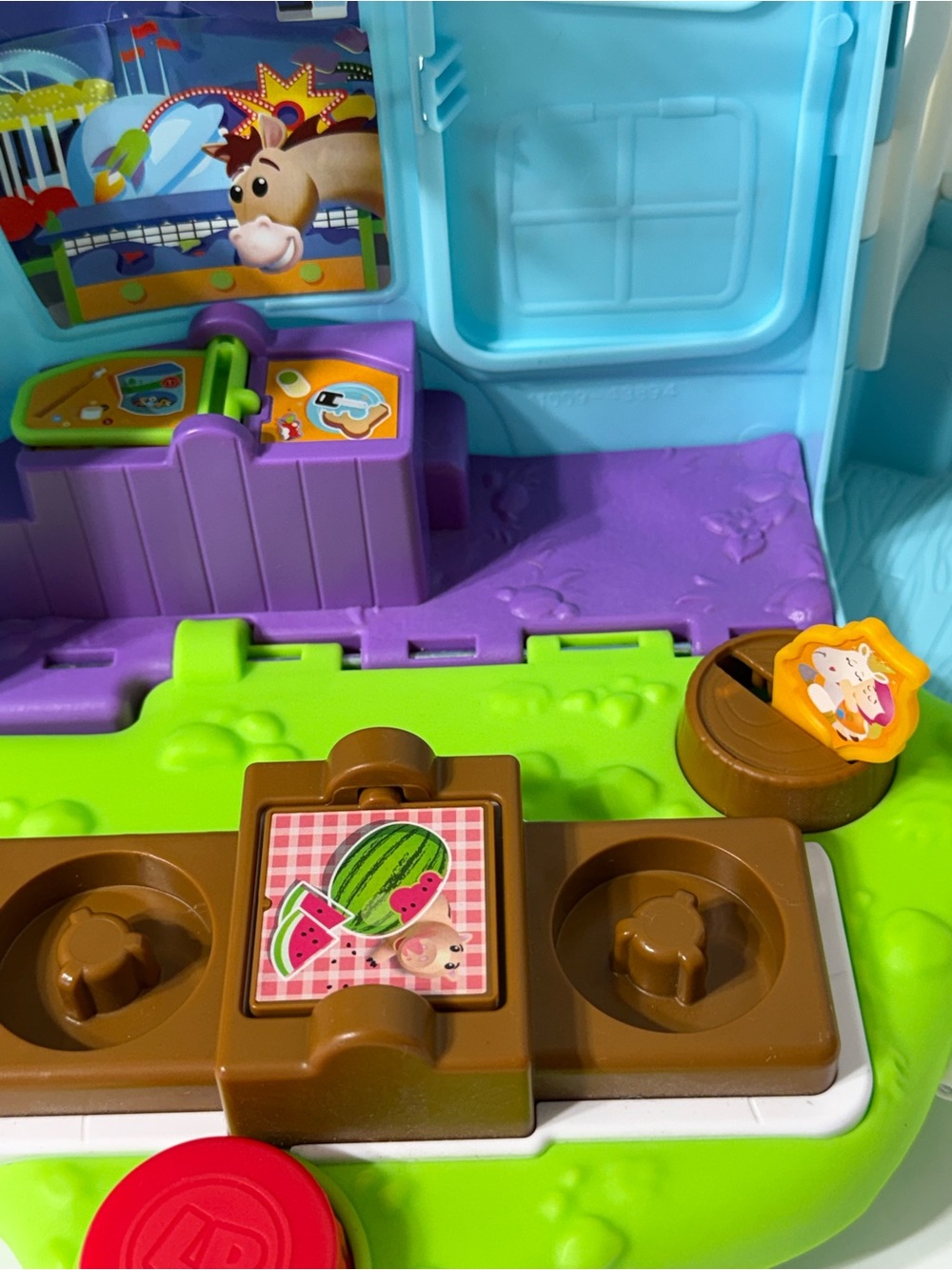 Fisher Price Little People Disney Toy Story Camper Van Tricountry RV w/2 figures - Picture 13 of 16